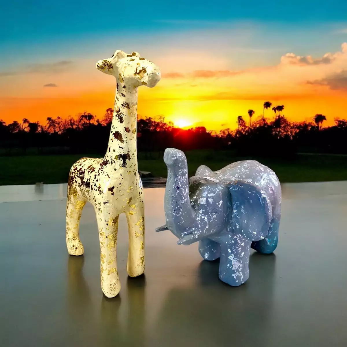 Éléphant ou girafe pour votre décoration